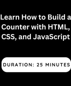 Learn How to Build a Counter with HTML, CSS, and JavaScript
