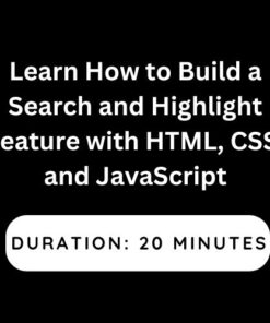 Learn How to Build a Search and Highlight Feature with HTML, CSS, and JavaScript