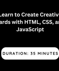 Learn to Create Creative Cards with HTML, CSS, and JavaScript