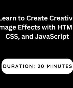 Learn to Create Creative Image Effects with HTML, CSS, and JavaScript
