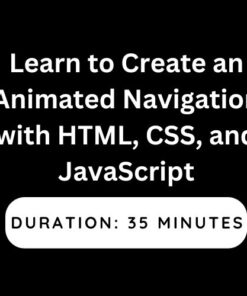 Learn to Create an Animated Navigation with HTML, CSS, and JavaScript