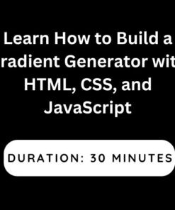 Learn How to Build a Gradient Generator with HTML, CSS, and JavaScript